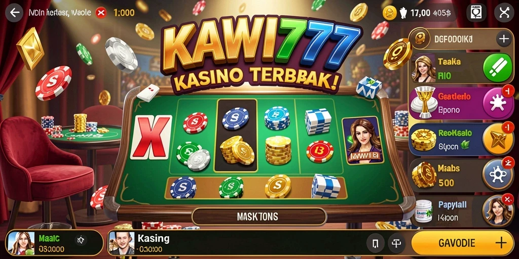 Screenshot dari gameplay KAWI777 yang menarik dan penuh aksi.