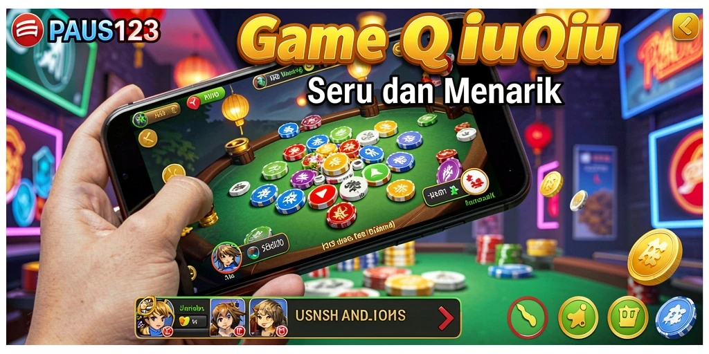 Tampilan gameplay seru dan interaktif dari PAUS123.