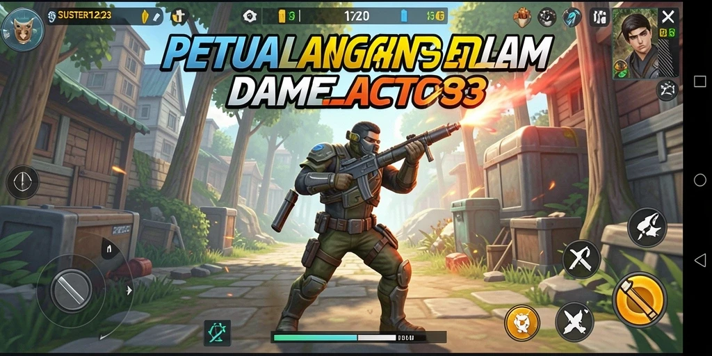 Tangkapan layar SUSTER123 menampilkan aksi mendebarkan dan gameplay yang seru.