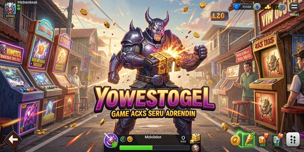 Tampilan gameplay seru YOWESTOGEL dengan aksi yang mendebarkan.
